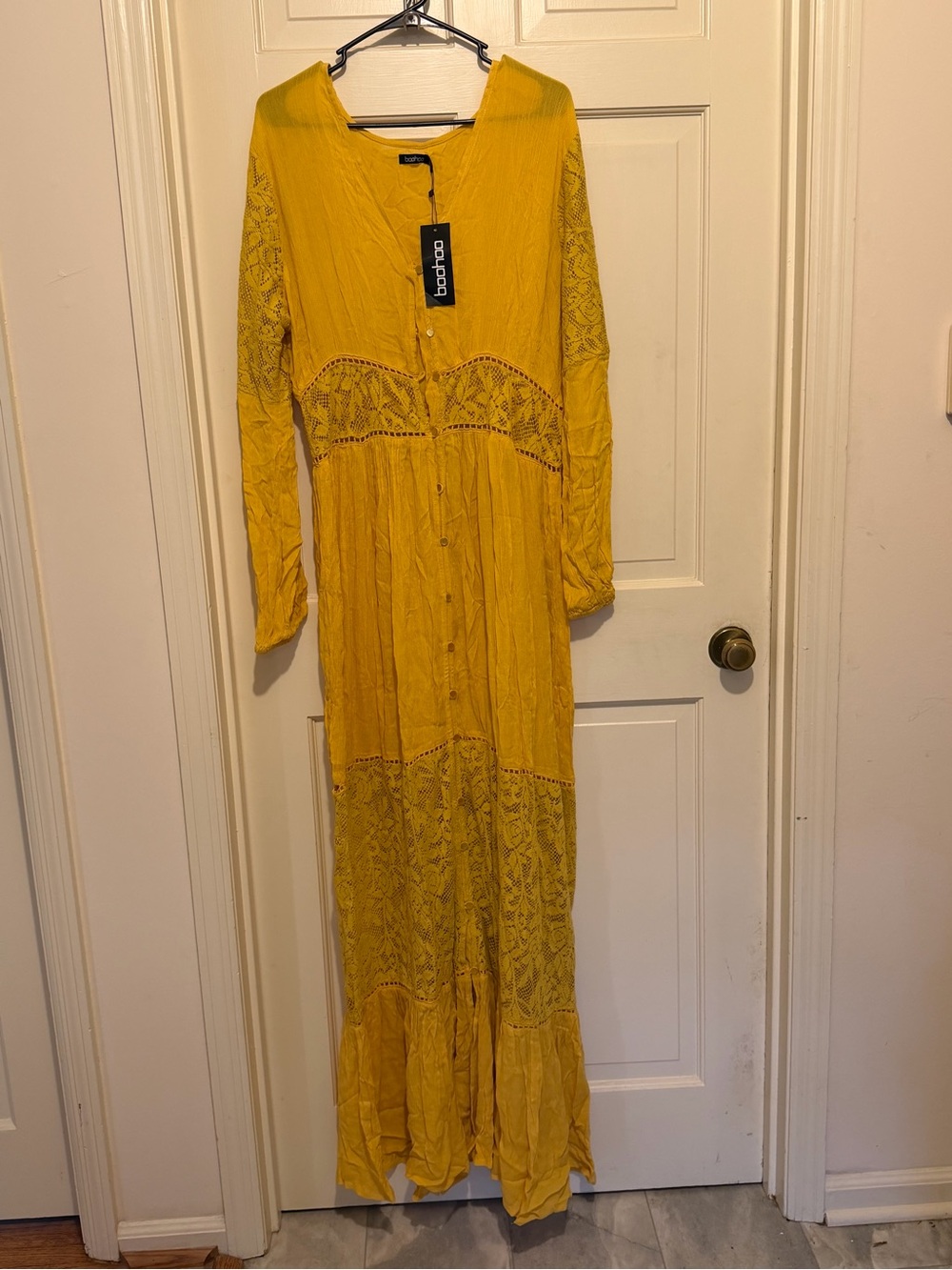Women’s long sleeve maxi long dress lace sexy costume travel business summer